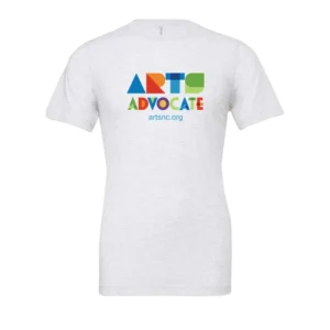Arts Advocate Bella Canvas T-Shirt