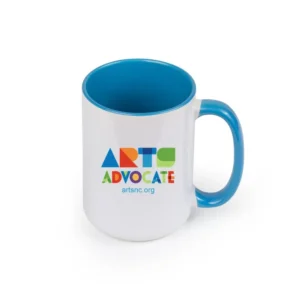 Arts Advocate Inner Color Ceramic Mug