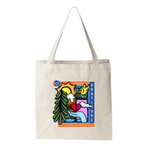 Attitude of Gratitude: Illustration Isabella Tote
