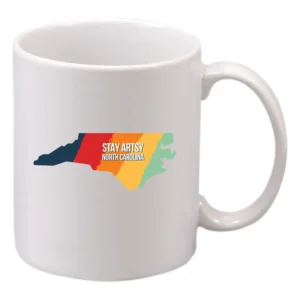 Stay Artsy NC Ceramic Mug