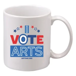 I Vote Arts Ceramic Mug