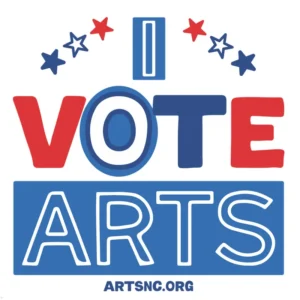 I Vote Arts Magnet Magnet